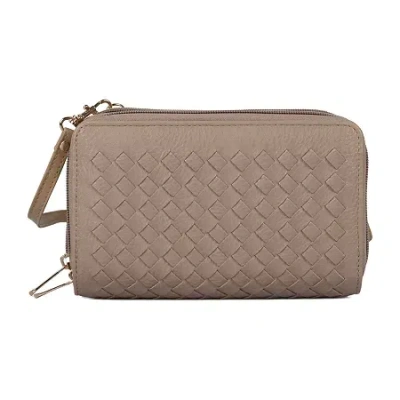 Karla Hanson Womens Rfid Blocking Wallet In Sand