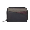 Karla Hanson Womens Rfid Blocking Zip Around Wallet In Black