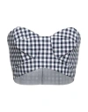 Karla Špetić Woman Top Midnight Blue Size 4 Cotton In Blue