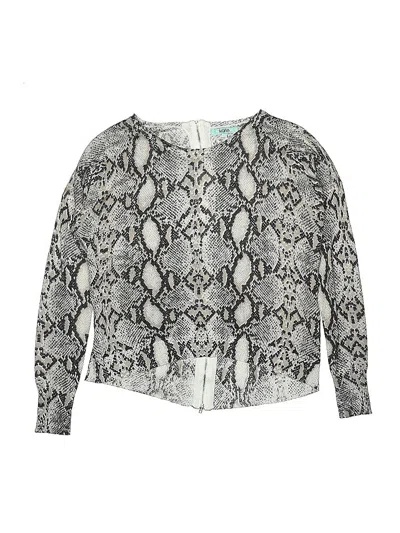 Pre-owned Karlie Kids' Cardigan Sweater In Silver