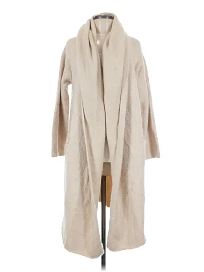 Pre-owned Karlie Cardigan Sweater In Tan