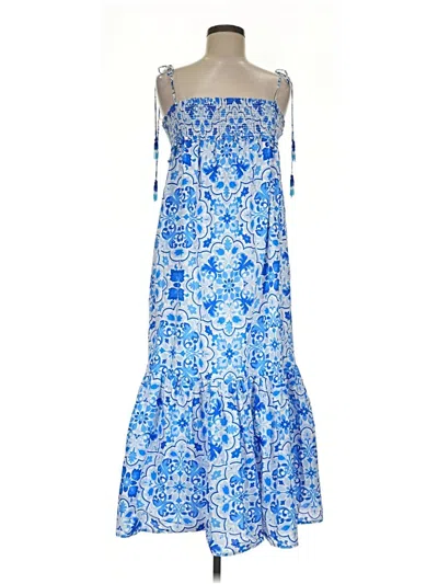 Pre-owned Karlie Casual Dress In Blue