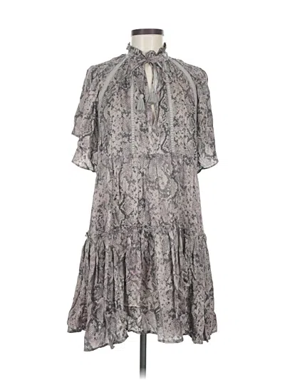 Pre-owned Karlie Casual Dress In Gray