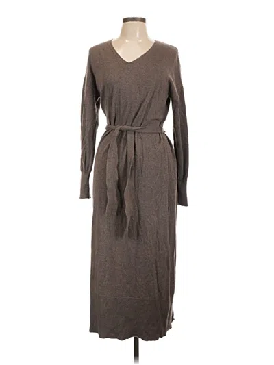 Pre-owned Karlie Casual Dress In Gray