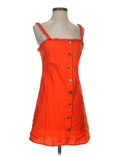 Pre-owned Karlie Casual Dress In Orange