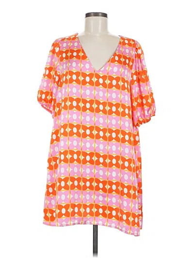 Pre-owned Karlie Casual Dress In Orange