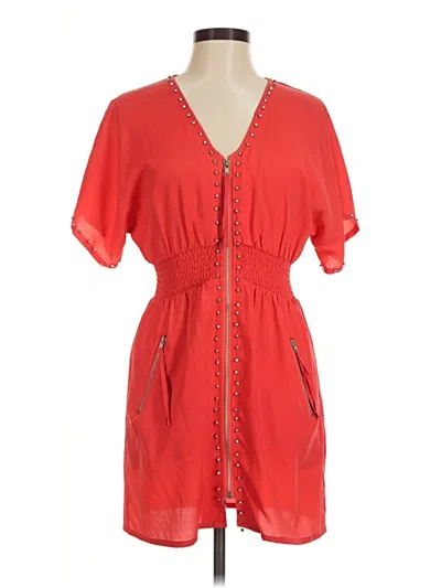 Pre-owned Karlie Casual Dress In Red