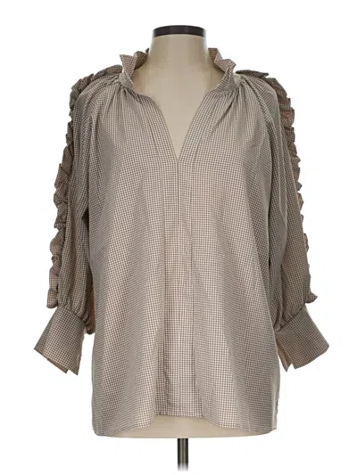 Pre-owned Karlie Casual Dress In Tan