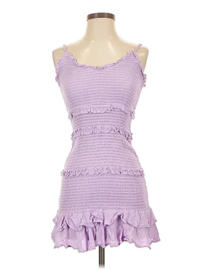 Pre-owned Karlie Cocktail Dress In Purple