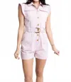 Karlie Kat Romper In Pink