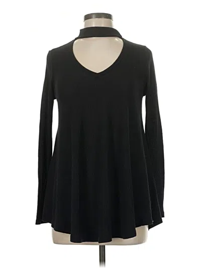 Pre-owned Karlie Pullover Sweater In Black