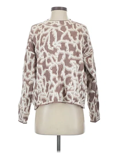 Pre-owned Karlie Pullover Sweater In Brown