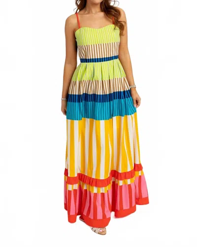 Karlie Royal Layered Maxi Dress In Multicolor