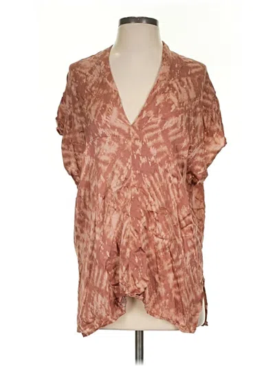 Pre-owned Karlie Short Sleeve T-shirt In Brown