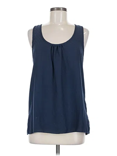 Pre-owned Karlie Sleeveless Blouse In Blue
