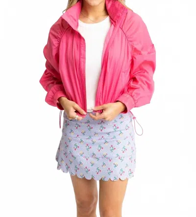 Karlie Sports Jacket With Hood In Pink
