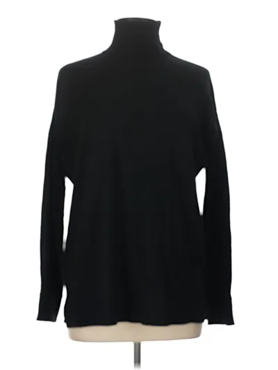 Pre-owned Karlie Turtleneck Sweater In Black