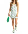 Karlie Women's Poppy Tank Kourt Dress In Green In Pattern