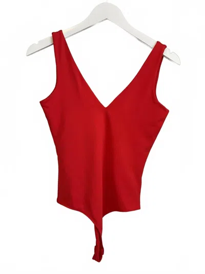 Karlie Women's Siren Staple Bodysuit In Red
