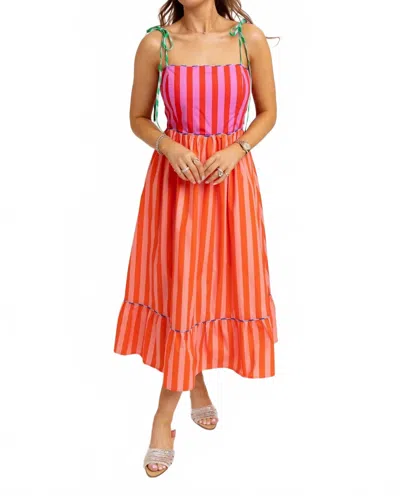 Karlie Women's Sunkissed Stripe Maxi Dress In Multi