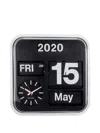 Karlsson Big Flip Wall Clock (43cm X 43cm) In Black