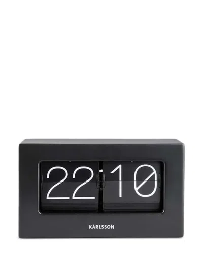 Karlsson Boxed Flip Watch In Black