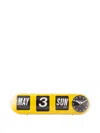 Karlsson Flip Clock In Yellow