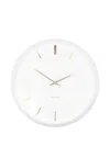Karlsson Globe Wall Clock In White