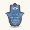Karma And Luck Abundant Ambitions Ceramic Large Hamsa Wall Blessing