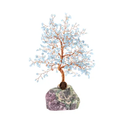 Karma And Luck Blue Aquamarine Feng Shui Tree