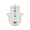 Karma And Luck Blue / Gold Boundless Miracles Hamsa Wall Blessing