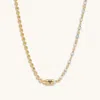 Karma And Luck Boldly Ambitious Aries Aquamarine Necklace