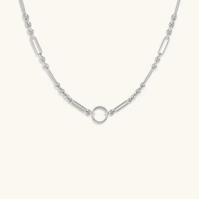 Karma And Luck Celestial Ties Silver Necklace