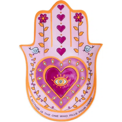 Karma And Luck Cheerful Spirit In Pink/burgundy