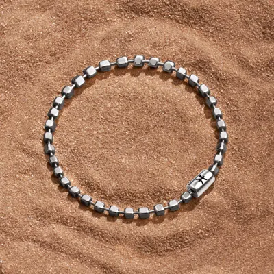 Karma And Luck Dreamy Vision Sterling Silver Pisces Bracelet In Metallic