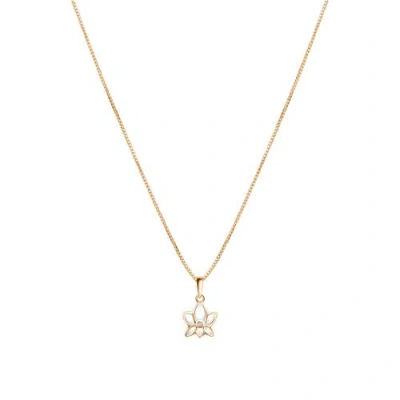 Karma And Luck Emerging Beauty Lotus Pendant Necklace