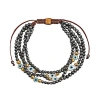 Karma And Luck Energy Amplifier Hamsa Hand Charm Bracelet In Neutral
