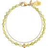 Karma And Luck Enlightened Soul In Green/gold
