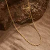 Karma And Luck Everlasting Vow Men's Gold Necklace