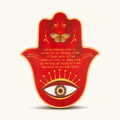 Karma And Luck Expanded Awareness Large Hamsa Wall Blessing