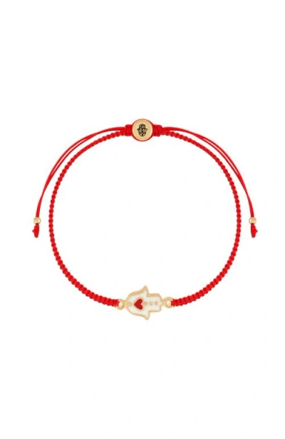 Karma And Luck Expression Of Love Red String Hamsa Heart Bracelet