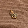 Karma And Luck Faithful Union - Star Of David Charm In Gold