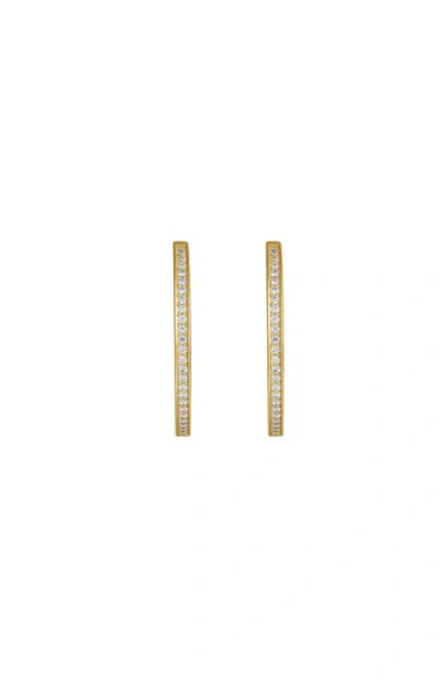 Karma And Luck Gold Hoop Earrings Celestial Radiance