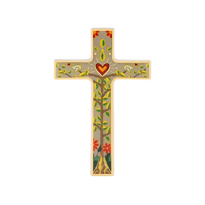 Karma And Luck Green Soothing Energy Wall Cross