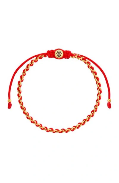 Karma And Luck Harmony Bound Red String Bracelet