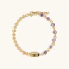 Karma And Luck Intuitive Dreamer Pisces Amethyst Bracelet
