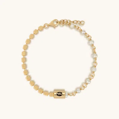 Karma And Luck Intuitively Passionate Cancer Pearl Bracelet