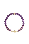 Karma And Luck Leap Of Intuition In Purple/gold