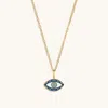 Karma And Luck Limited Edition: Unwavering Acceptance Evil Eye Charm Necklace