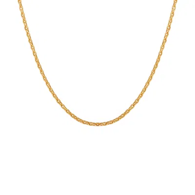 Karma And Luck Men's Inner Ascension Gold Box Chain